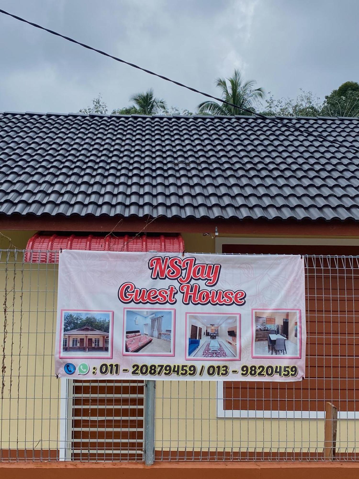 Nsjay Guest House Kampong Gong Balai Dış mekan fotoğraf